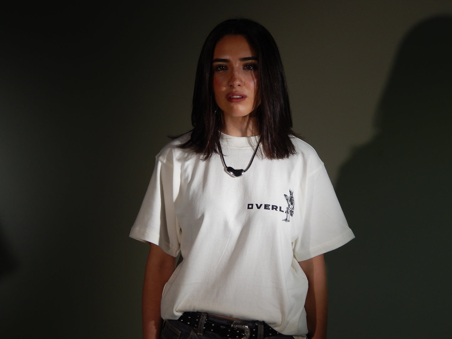 MOXIE White Oversized Tee